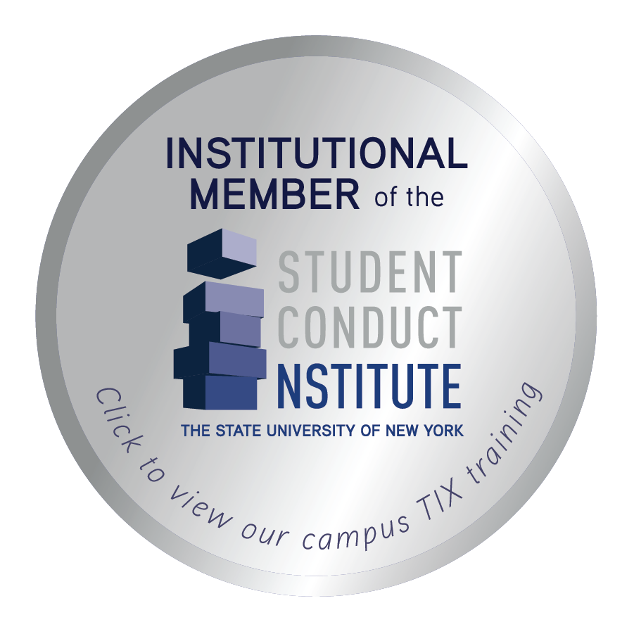 SUNY Student Conduct Institute badge